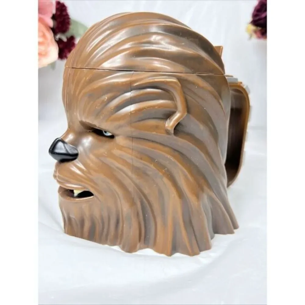 Disney Parks‎ Chewbacca Star Wars Drinking Figure Mug Souvenir Cup